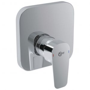 Ideal Standard - Mitigeur douche sans inverseur avec boîte à encastrer Easy Box chromé - Kheops Ideal standard