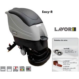 Pro - Autolaveuse autotractée 660 mm 2970 m²/h 24V - Easy-R 66BT Lavor