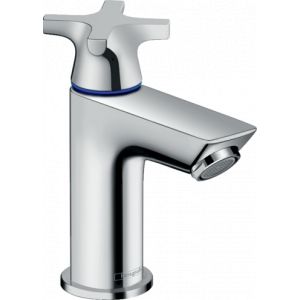 Robinet de lave-mains Logis Classic 70 eau froide sans tirette ni vidage finition chromé Hansgrohe