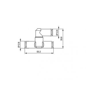 Ideal Standard - Kit duplex pour installation bouton de commande pneumatique déporté - R017267 Ideal standard
