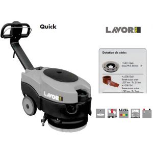 Pro - Autolaveuse compacte 460 mm 370W 1260 m²/h - Quick 36E Lavor