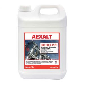 Bidon 5 L Nettoyant désinfectant bactéricide BACTAEX PRO HYPER CONCENTRE Aexalt