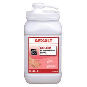 Gel mains microbilles solvanté 3 L GELEM Aexalt