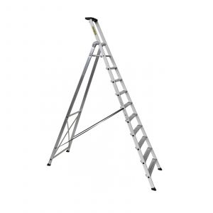 Escabeau aluminium laqu&eacute; 10 marches hauteur d'acc&egrave;s maxi 4,20 m EXPERT 54 Centaure