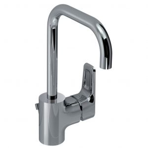 Ideal Standard - Mitigeur lavabo monotrou C2 avec tirette et vidage bonde polypropylène H 292 mm chrome - Kheops Ideal standard