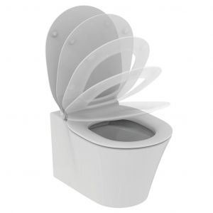 Ideal Standard - WC suspendu rimless avec fixation invisible Blanc - Connect Air Ideal standard