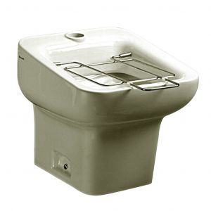 Ideal Standard - Vidoir sur pied sortie verticale 53,5 x 46 cm blanc - Brenta Ideal standard