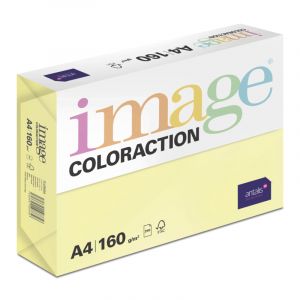 Image Coloraction - Ramette de Papiers couleurs Coloraction Papier Copieur florida/jaune citron 160 g/m² A4 Bord étroit Paquet de 250 feuilles 210 x 297
