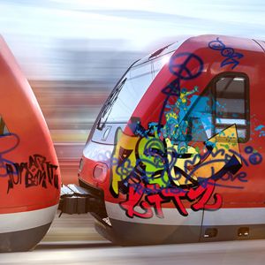 Film de protection 3M™ Anti-graffiti  3M Scotchgard 8588 G  brillant adhésif permanent 1372 mm x 50 m ( 8588G/1.372)