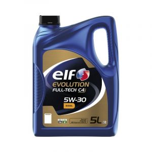 ELF -  EVOLUTION FULL-TECH C4 5W-30, Huile moteur Diesel, 5 Litres - R&eacute;f. 213919