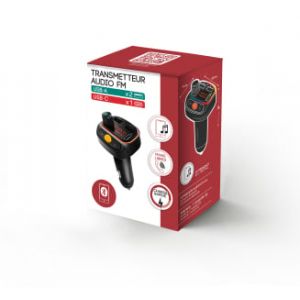 Fm transmetteur bluetooth USB x3 (x2 USB-A et x1 USB-C) - Réf. 800300