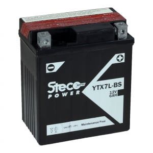 STECO - Batterie moto  YTX7L-BS - R&eacute;f. YTX7L-BS