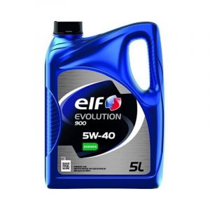 ELF -  EVOLUTION 900 5W-40, Huile moteur essence et Diesel, 5 Litres - R&eacute;f. 230887