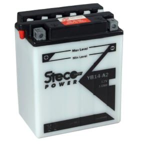 STECO - Batterie moto  YB14-A2 - R&eacute;f. YB14-A2