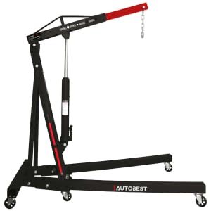 Grue d'atelier pliante hydraulique 1 tonne - R&eacute;f. 325981