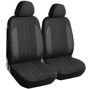 Housse TIM noir/gris si&egrave;ges avant - R&eacute;f. 320750