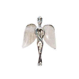 Pendentif Quartz rose - Fée