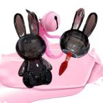 Gege Bear - Black Rabbit Water Gloss Lip Glaze - 1-3 #01 - 1.8g