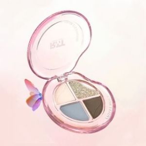 ROMANTIC BEAUTY - 4-Color Eyeshadow - 7 Types #04 Shallow Sea Glacier - 2g