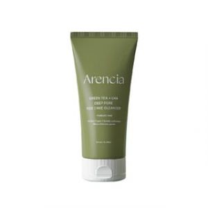 Arencia - Green Tea + LHA Deep Pore Rice Cake Cleanser - Nettoyant visage au thé vert