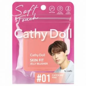 Cathy Doll - Skin Fit Jelly Blusher 01 Catch Me Pink