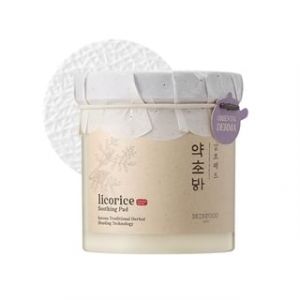 SKINFOOD - Licorice Soothing Pad - Disques apaisants à la réglisse