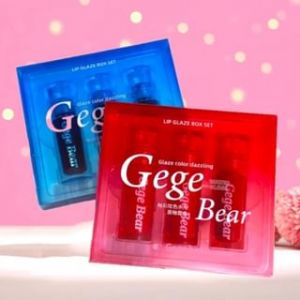 Gege Bear - Lot de 3 : Dazzling Water Lip Gloss - Gloss &agrave; l&egrave;vres - 2 types