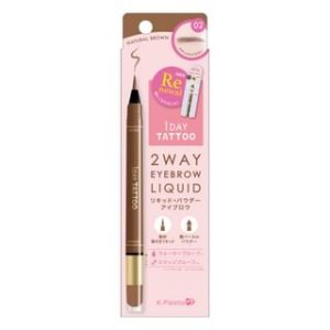 K-Palette - 1 Day Tattoo 2 Way Eyebrow Liquid 02 Natural Brown