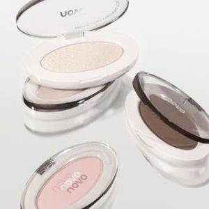 NOVO - Luminous Highlighting & Contour Finishing Powder - 4 Types 02# Matte Highlight - Milk Pink (3.4g)