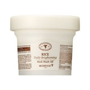 SKINFOOD - Rice Daily Brightening Mask Wash Off - Masque &agrave; rincer