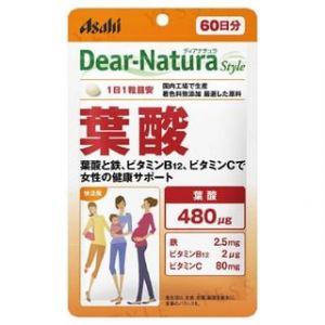 Dear-Natura Style Folic Acid 60 tablets