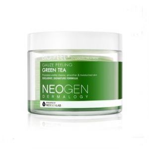 NEOGEN - Compresses en gaze imbibées de tonique peeling au thé vert Bio-Peel Dermalogy (version originale) 200 ml