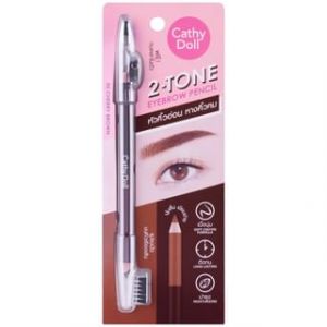 Cathy Doll - 2-Tone Eyebrow Pencil 02 Cherry Brown