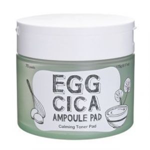 too cool for school - Egg Cica Ampoule Pad - Compresses apaisants