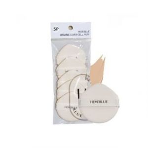 HEVEBLUE - Organic Cover Cell Puff Set 5 pcs