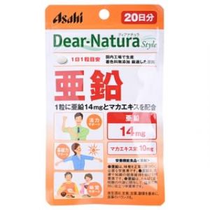 Asahi - Dear-Natura Style Zinc 20 days - Compléments alimentaires