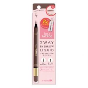 K-Palette - 1 Day Tattoo 2 Way Eyebrow Liquid 03 Cocoa Brown