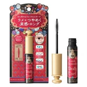 Shiseido - Majolica Majorca Lash Expander Dolly Curl Mascara Sparkle RD401 Candy Red