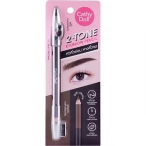 Cathy Doll - 2-Tone Eyebrow Pencil 03 Gray Brown