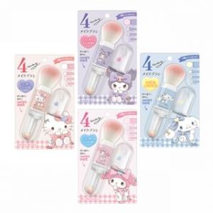 CRUX - Sanrio 4 WAY Makeup Brush Hello Kitty - H160&times;W100mm