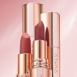 O.TWO.O - Misty Kiss Lock Color Matte Lipstick (11-14) #M13 Sunset - 4g