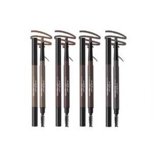 MACQUEEN - My Strong Auto Eyebrow Hard Powder - Crayon Sourcils