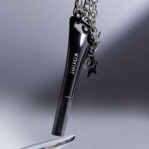 Kaxier - Misty Code Matte Lip Mud - 6 Colors P05# Neon Purple (with Purple-Gold Glitter) - 2g