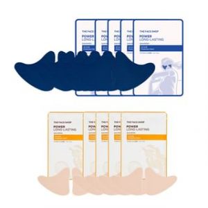 THE FACE SHOP - Power Long-Lasting Sun Patch Bundle Set - 2 Colors Neutral Navy