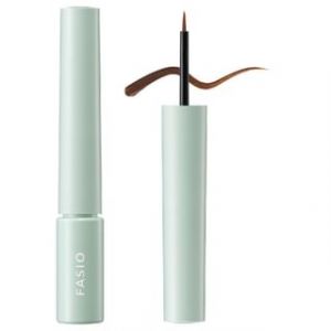 Kose - Fasio Ultra Waterproof Liquid Eyeliner 02 Dense Brown