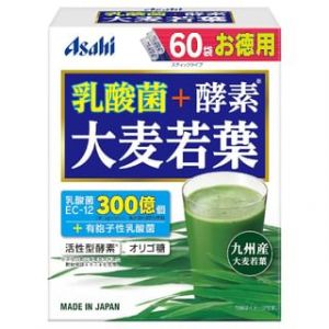 Lactic Acid Bacteria + Enzyme Young Barley Grass 3g x 60 pcs