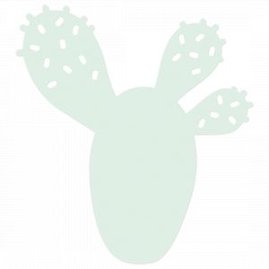 DESSOUS DE PLAT CACTUS 25.5 X 24 CM