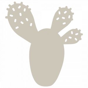 DESSOUS DE PLAT CACTUS 25.5 X 24 CM