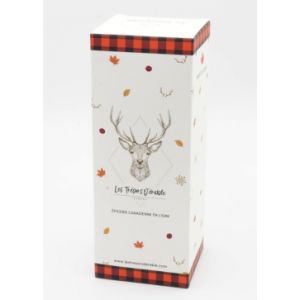 Boite carton décorée pour bouteille n°1