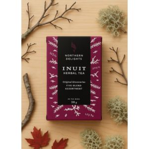 Tisane inuit assortiment de cinq m&eacute;langes - 20 sachets